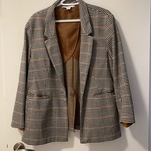 Old Navy Oversized Houndstooth Blazer